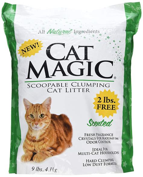 Magical feline litter mixture